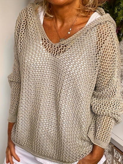 Lana Knit Hooded Sweater