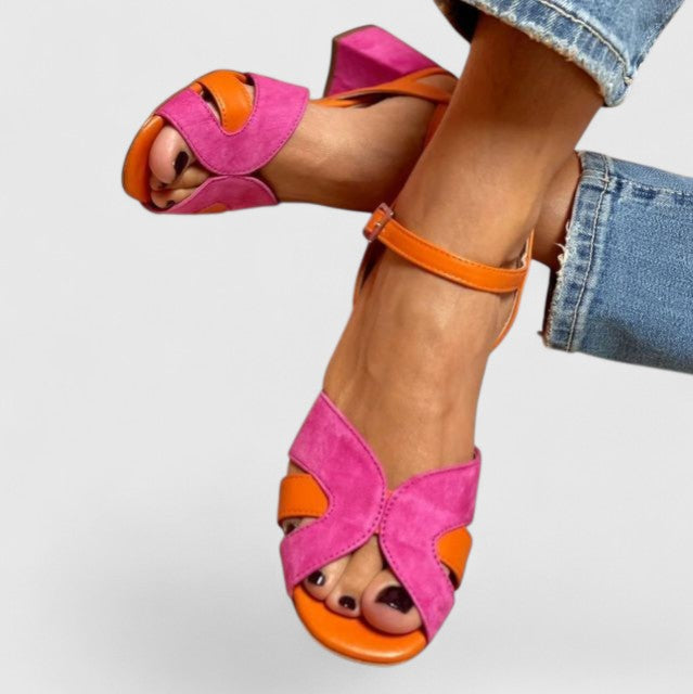 Elodie Comfort Block Heels