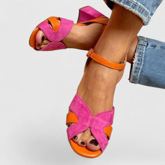 Elodie Comfort Block Heels