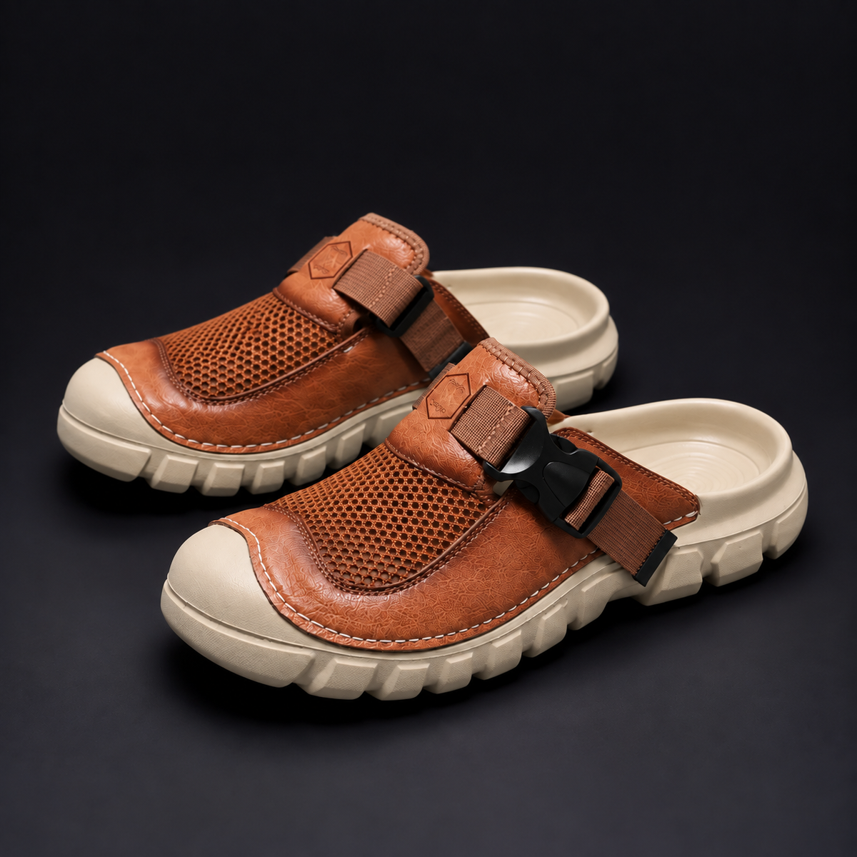 Yukon Buckle Mules