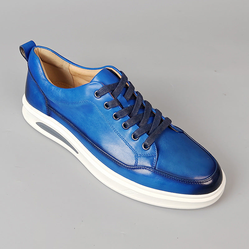 Rafael Leather Court Trainer