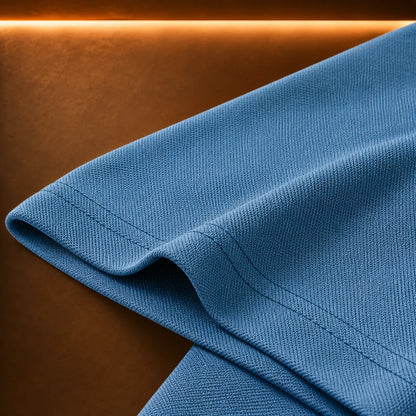 Striped Pocket Polo Shirt