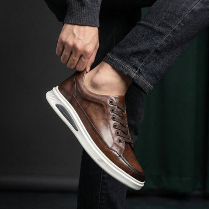 Rafael Leather Court Trainer
