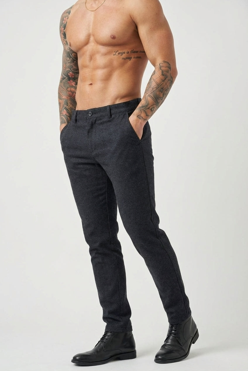 Luca Slim Fit Pants - Blue